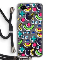 8-bit N°6: Pixel 3a Transparant Hoesje met koord