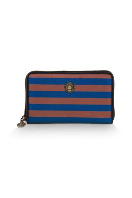 Pip Studio Willow Portemonnee Streep Blauw