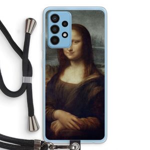 Mona Lisa: Samsung Galaxy A52 Transparant Hoesje met koord