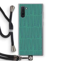 Swirls: Samsung Galaxy Note 10 Transparant Hoesje met koord