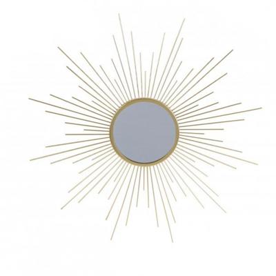 Wandspiegel?Sunshine - goud?-?zon - metaal - Dia 60cm