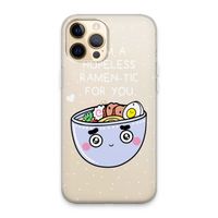 I'm A Hopeless Ramen-Tic For You: iPhone 13 Pro Max Transparant Hoesje