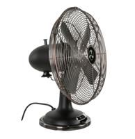 Casafan Tradition Tafel Ventilator Ø30cm - Mat Zwart