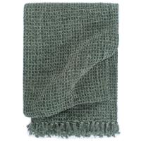 VidaXL Plaid 125x150 cm katoen donkergroen