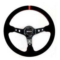Race stuurwiel OCC Motorsport Zwart Zwart/Rood Rood/Zwart Ø 35 cm