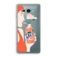 Peach please!: Sony Xperia XZ2 Compact Transparant Hoesje