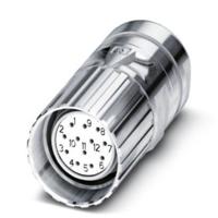 Phoenix Contact 1553174 Sensor/actuator connector, niet geassembleerd M12 Aantal polen (sensoren): 4 Stekker, recht 1 stuk(s)