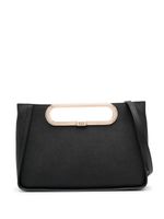 Michael Michael Kors grand sac à bandoulière Chelsea en cuir Saffiano - Noir