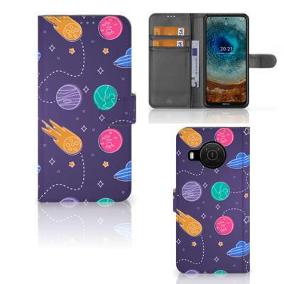 Nokia X10 | Nokia X20 | Wallet Case | met Pasjes | Space
