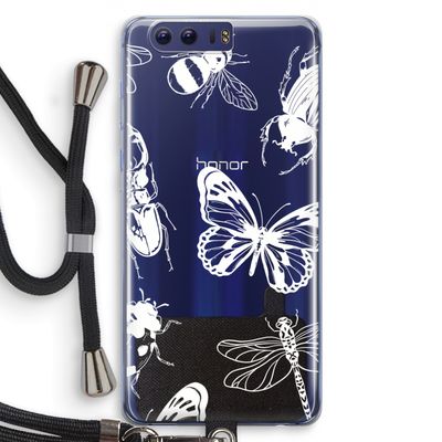 Tiny Bugs: Honor 9 Transparant Hoesje met koord