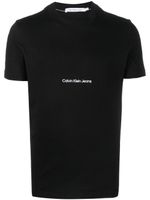 Calvin Klein t-shirt à logo imprimé - Noir