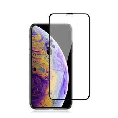mocolo 0.33mm 9H 2.5D zijde Print getemperd glas Film voor iPhone XS Max (zwart)