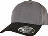 Flexfit FX110MM 110 Melange Mix Cap - Dark Grey/Black - One Size