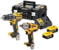 DeWalt DCK2077P2T | Comboset | 18V | 5,0AH Li-ion | DCD791 schroefboormachine + DCF894 slagmoersleutel | Set - DCK2077P2T-QW