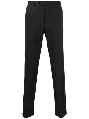 Lardini pantalon de costume en laine stretch - Gris