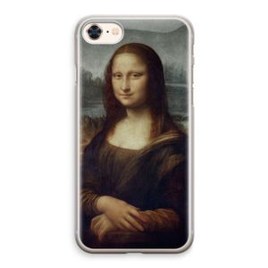 Mona Lisa: iPhone 8 Transparant Hoesje