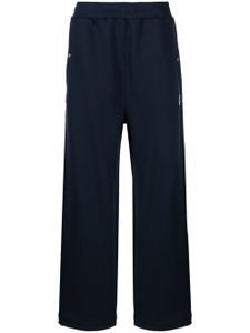 izzue pantalon de jogging à patch logo - Bleu