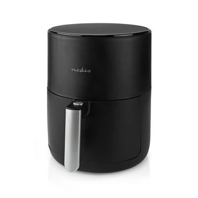 Nedis Heteluchtfriteuse | 3 l | Tijdschakelaar: 60 min | Aantal vooraf ingestelde programma&apos;s: 8 | Digitaal | Zwart - KAAF140BK
