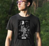 Utrecht topografische kaart T-shirt