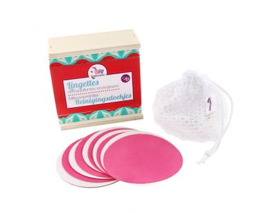Lamazuna Make-up verwijder pads - wasbaar 10st in box