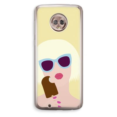 Ice cream: Motorola Moto G6 Transparant Hoesje