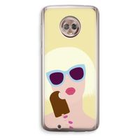 Ice cream: Motorola Moto G6 Transparant Hoesje