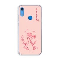 Giving Flowers: Huawei Y6s Transparant Hoesje