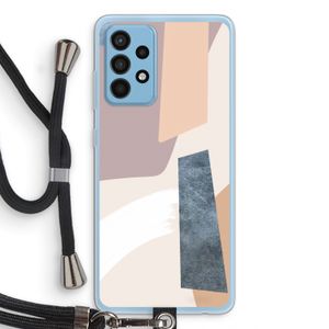 Luca: Samsung Galaxy A52 Transparant Hoesje met koord