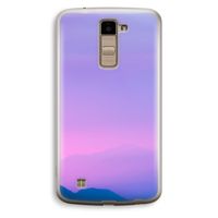 Sunset pastel: LG K10 (2016) Transparant Hoesje