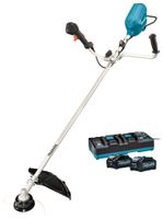 Makita UR012GM202 Bosmaaier | Set | U-greep | XGT 2x40 V Max | 2 x 4,0 Ah accu + duo snellader | In doos - thumbnail