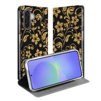 Samsung Galaxy A17 | Bookcase | Gouden Bloemen