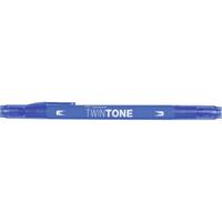 Tombow • twintone dual-tip brushpen blue