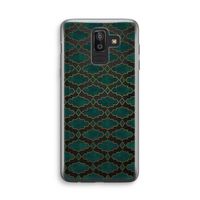 Moroccan tiles: Samsung Galaxy J8 (2018) Transparant Hoesje