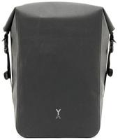NYA-EVO FJORD BIKE 28 Graphite Black 28L waterproof bicycle roll top pannier