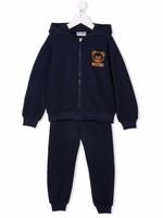 Moschino Kids survêtement à motif Teddy Bear - Bleu