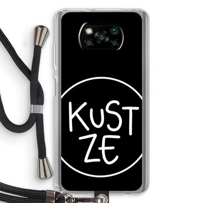 KUST ZE: Xiaomi Poco X3 Pro Transparant Hoesje met koord