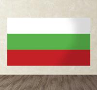 Sticker vlag Bulgarije