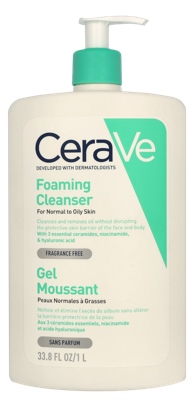 CeraVe Foaming Cleanser w/Pump 1000 ml
