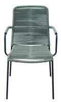 Vita Luxor Dinging Stoel Touw - Groen