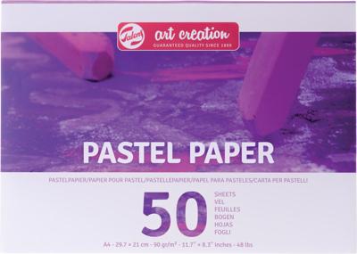 Talens Art Creation pastelpapier, 90 g, ft 21 x 29,7 cm, A4, blok van 50 vel