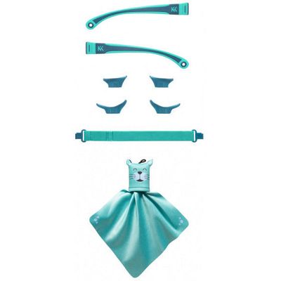 Mokki Accessoirekit zonnebril blauw 5-delig