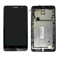 LCD-scherm en Digitizer met Frame voor Asus Zenfone 6 / A600CG(Black)