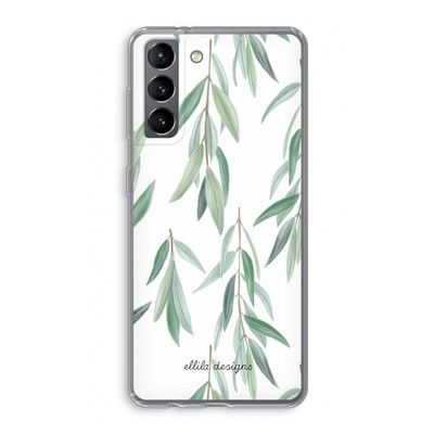 Branch up your life: Samsung Galaxy S21 Transparant Hoesje