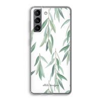 Branch up your life: Samsung Galaxy S21 Transparant Hoesje