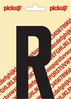 Plakletter Nobel Sticker zwarte letter R - Pickup Plakletter Nobel Sticker zwarte letter R - Pickup