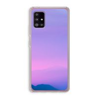 Sunset pastel: Samsung Galaxy A51 5G Transparant Hoesje