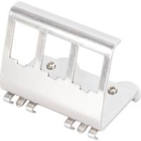 Digitus AN-25183 Keystone houder 2-voudig RVS