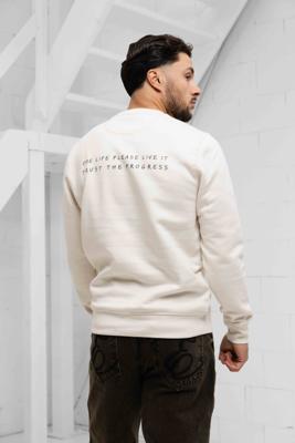 Enfance Fitted Sweater Heren Beige - Maat M - Kleur: Beige | Soccerfanshop