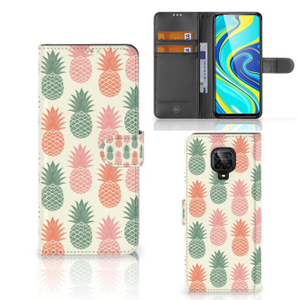 Xiaomi Redmi Note 9 Pro | Note 9S Book Cover Ananas