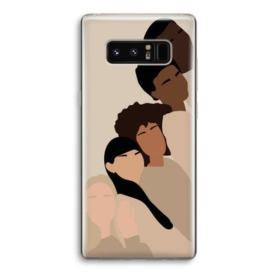 Sweet creatures: Samsung Galaxy Note 8 Transparant Hoesje